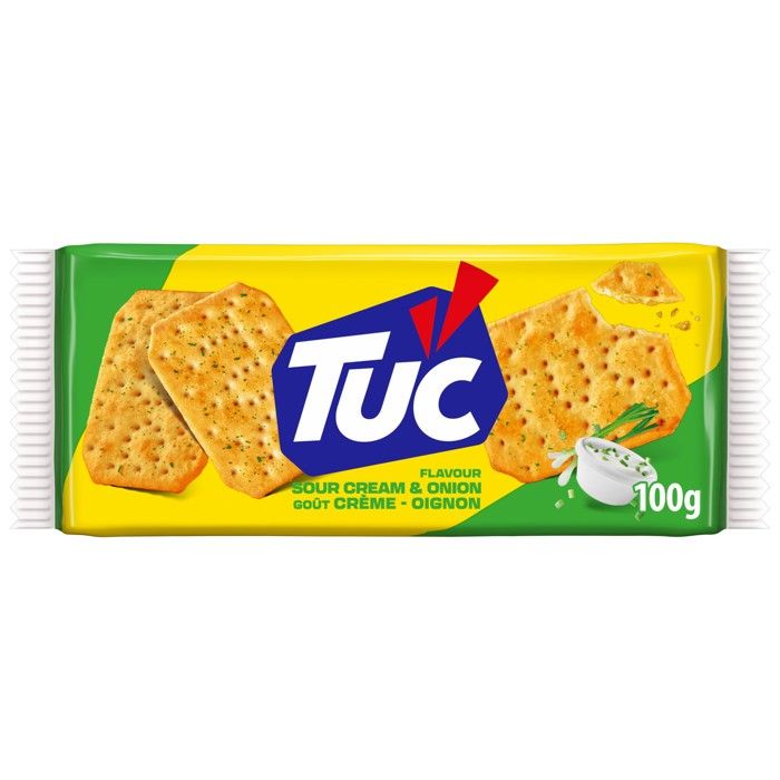 TUC Gateau apéritif saveur crème oignon - 100 g - Cdiscount Au quotidien