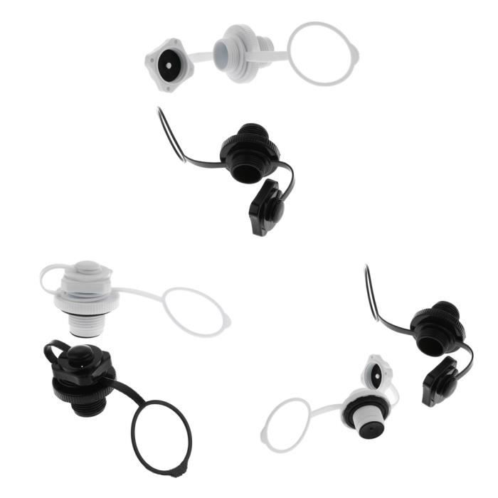 6x Bouchons De Valve D'air Valve Gonflable De Bateau De Kayak De Boston