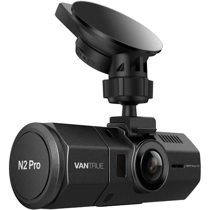 VANTRUE N2 Pro Camera Dual Dash 1920x1080P Camera Dash Avant et Arriere (2.5K 1440P Single Front Recording) Camera Dashboard