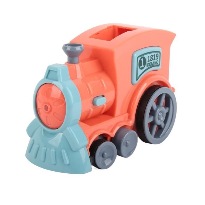 Train Domino Électrique Avec 60 Blocs - Son Et Lumière - Jouet Enfant - Neuf - Marque KATOOM