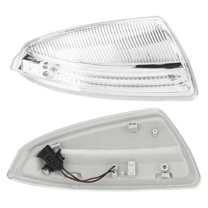 LAM-Paire Lampe de Clignotant LED de Rétroviseur A2048200721 pour Mercedes-Benz C-Classe W204 08-10
