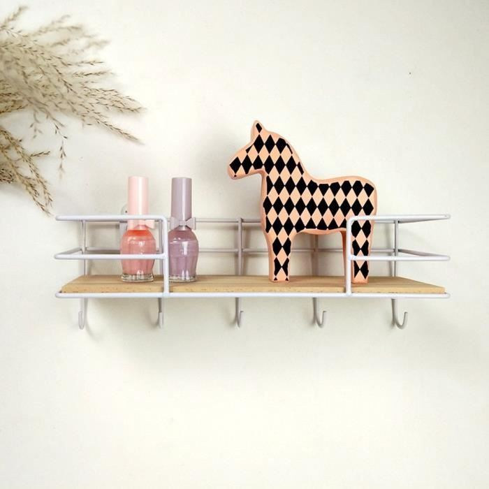 Étagère de rangement murale, étagère suspendue de rangement sans poinçon, étagères flottantes Étagère de rangement murale, étagère suspendue de rangement sans poinçon, étagères flottantes