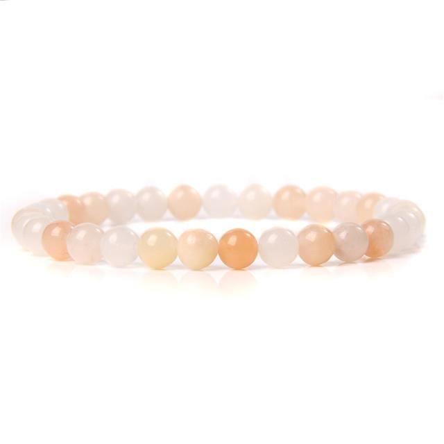 Bracelet jade néphrite, aventurine verte & quartz rose – douceur & harmonie du cœur