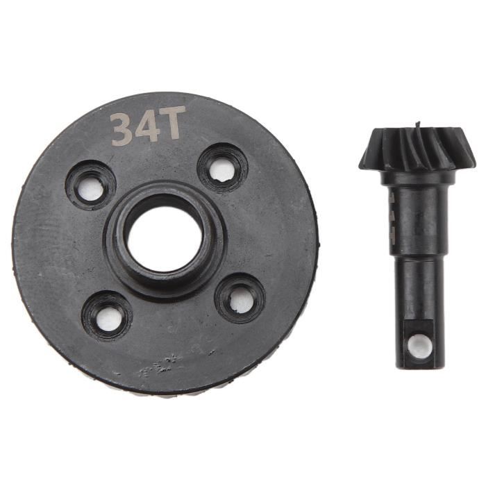 Dilwe 7 Engrenages Acier Pour RC Absima Sherpa 1/10 – Remplacement Boîte Transmission Yikong YK4082 YK4102 YK4103