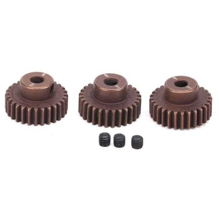 Jeu D'engrenages à Pignon Kyosho 8 Dents - 3 Pièces, Référence KYOMZ6BK-08, Pour Modélisme RC