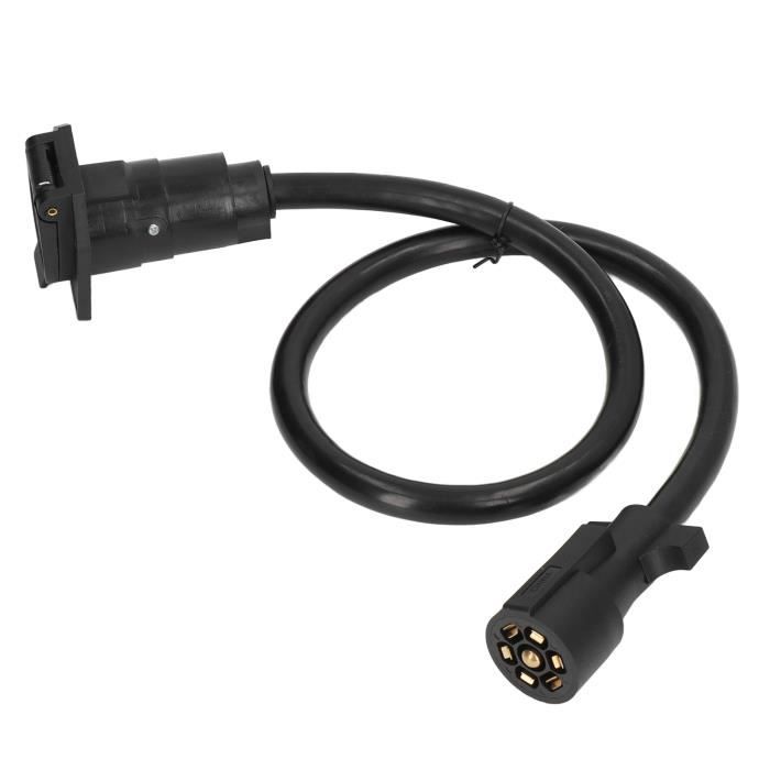 Prise De Remorque Qiilu, Adaptateur De Connecteur De Câblage De Prise