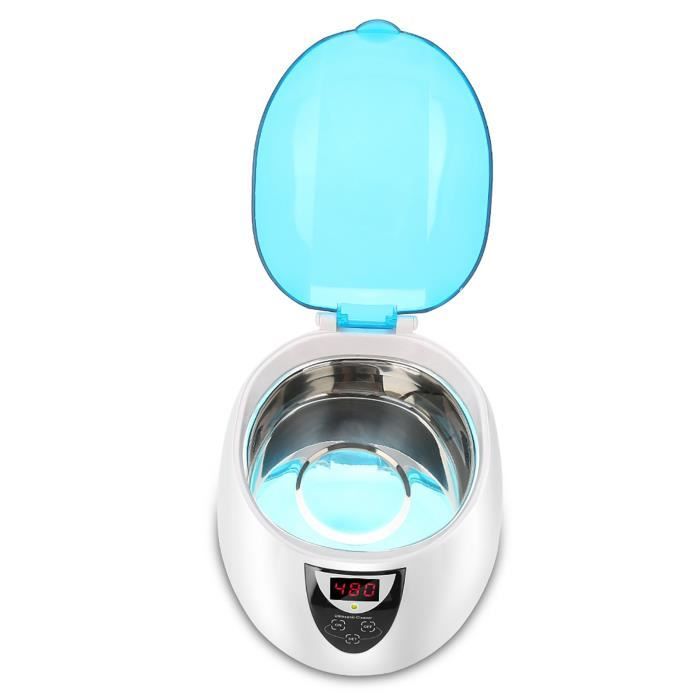 Nettoyeur De Lunettes à Ultrasons TBEST - Capacité 600 Ml - 30W/50W