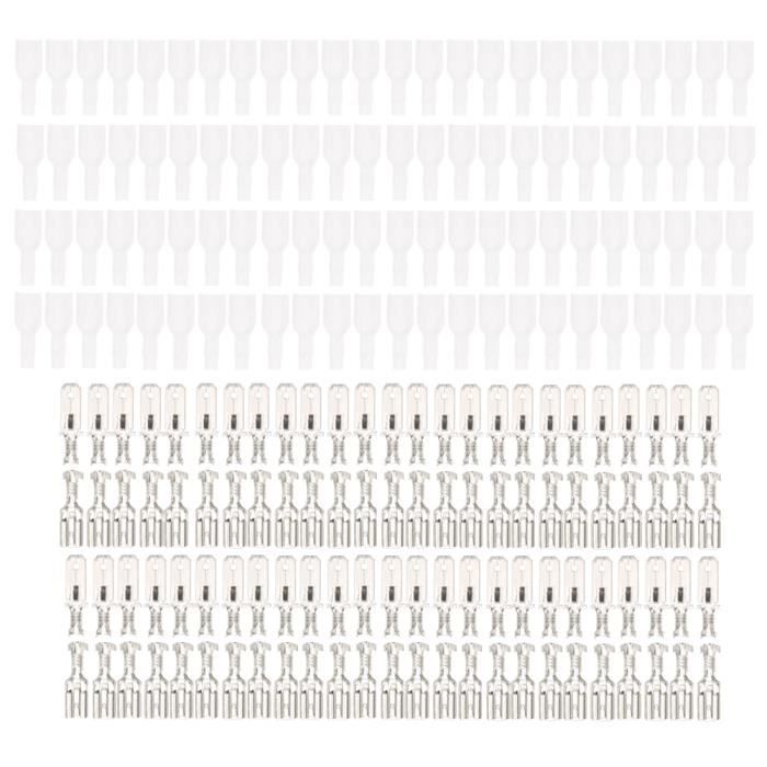 Fil De Borne à Sertir En Laiton ECU De Voiture De 2,8 Mm Série G342 FCI Grandes Broches Compatibles Avec Le Connecteur Avec Câble 18AWG 211PC249S8005