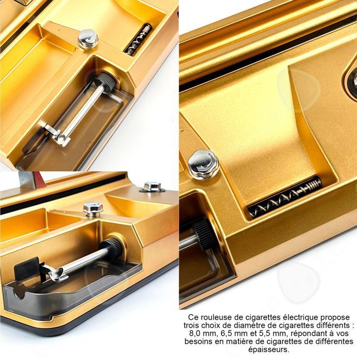 C Machine  tuber electrique 8,0/6,5/5,5mm affichage LED numrique  dtection infrarouge tubeuse a cigarette rouleuse  cigarette - Cdiscount  Au quotidien