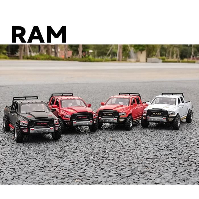 Couleur blanche modèle de voiture Dodge RAM en alliage 1:32 pour enfant,  jouet de collection, camion, véhicul - Cdiscount Jeux - Jouets