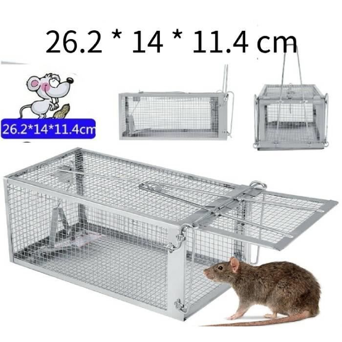 Piege pour nuisible Cage à souris, Cage piège à souris, cage de piège à rats,  26.2 * 14 * 11.4cm - Cdiscount Jardin