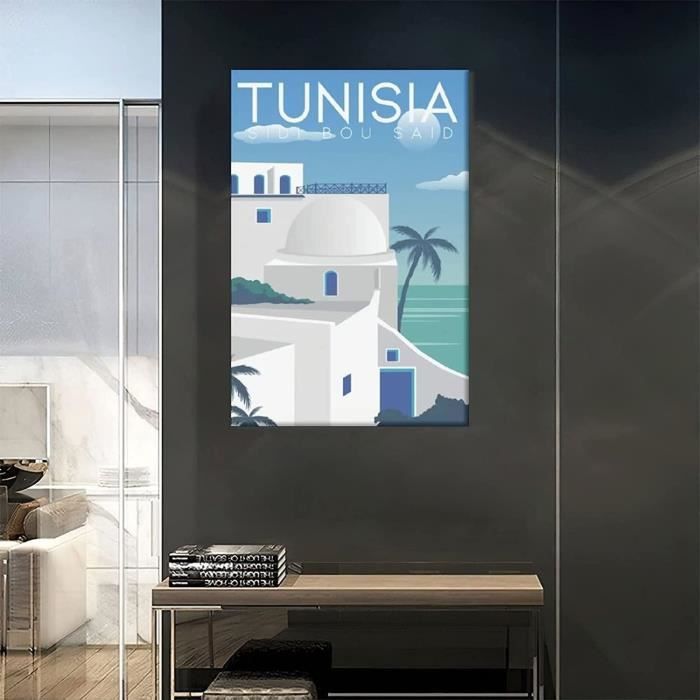 Poster Toile Rétro Sumatra - 30 X 45 Cm, Impression Haute Qualité, Déco Chambre, Bureau, Cadeau