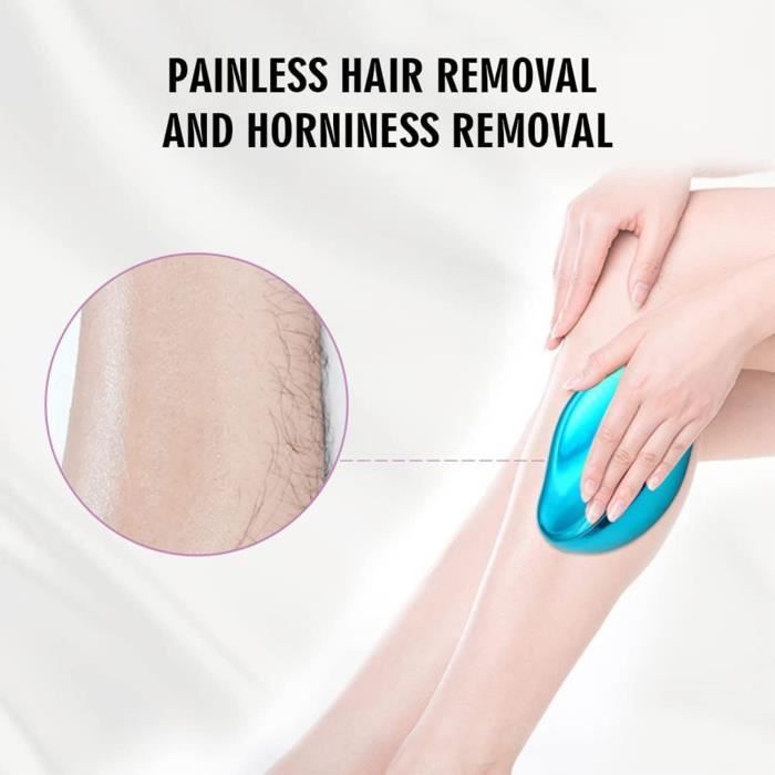 Painless Crystal Hair Eraser Magic Crystal Hair Remover Crystal Hair Eraser Painless Exfoliation Hair Removal Tool Fast Easy Exfol Cdiscount Au quotidien