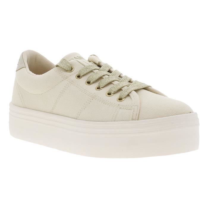 Basket ecru femme deals