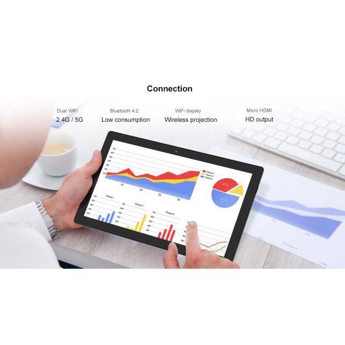 Tablette Tacticle 2 en 1-Teclast X4 Tablet Laptop1