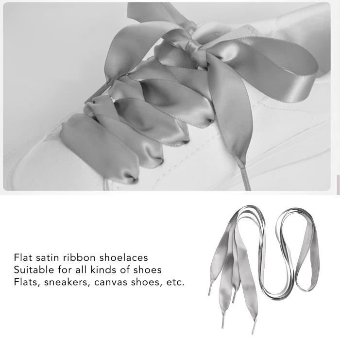 Lacet online satin noir