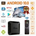 Boitier iptv X96Q TV BOX Allwinner H313 Android 10.0 Système Réseau Smart Player TV Box Multimédia 2 + 16G lecteur multimédia-3