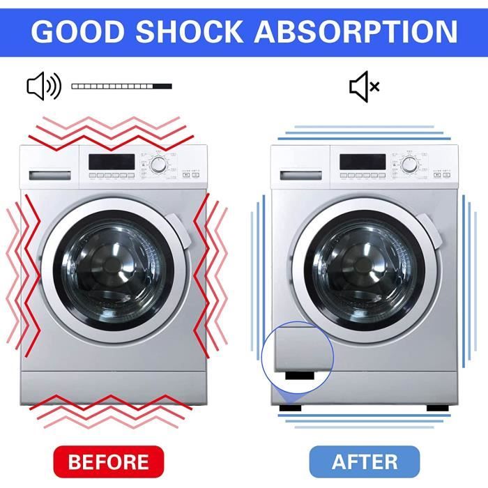 Le tampon anti-vibration pour machine à laver