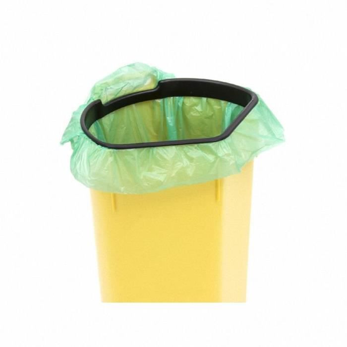 Set De 3 Poubelles De Tri CURVER Eco - 25L, Couleurs Vert/Jaune/Bleu Pour Verre, Papier, Plastique