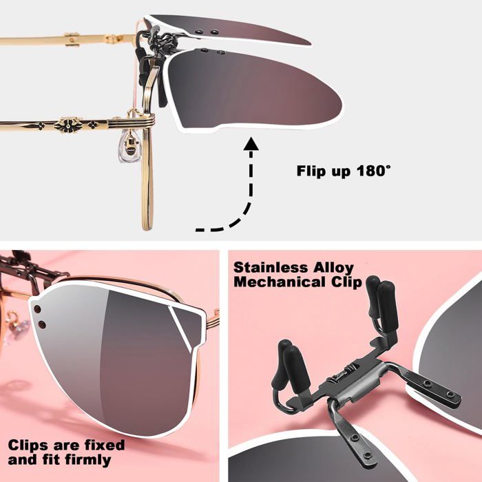 Lunettes de Cyclisme 2 en 1 - Noir (Nuit Soleil) - Compatible Lunettes de Cyclisme 2 en 1 - Noir (Nuit Soleil) - Compatible