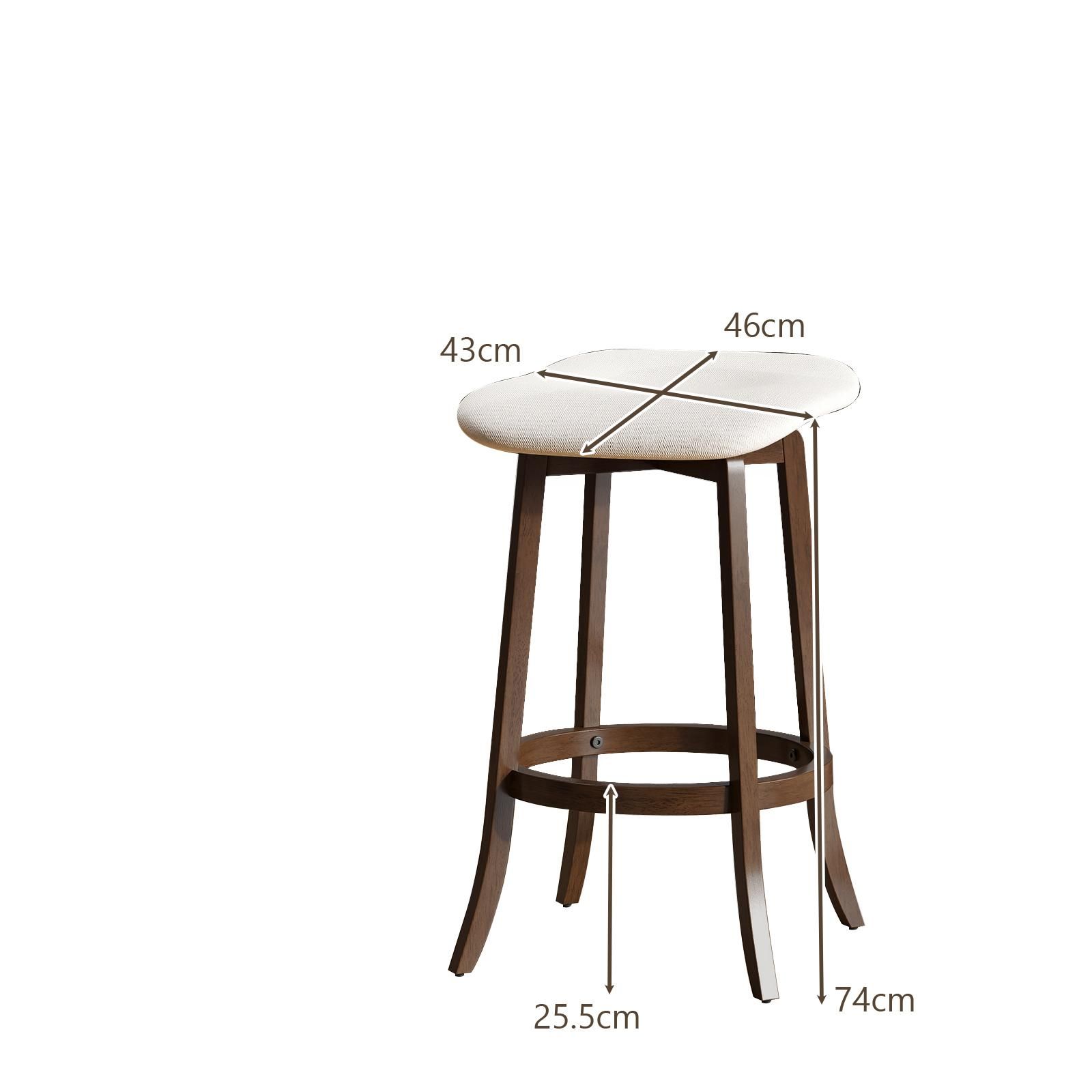 COSTWAY Lot De 2 Tabourets De Bar Pivotants - Chaise Haute Industrielle Cuir Marron Rustique, Hauteur Réglable 87-108 Cm