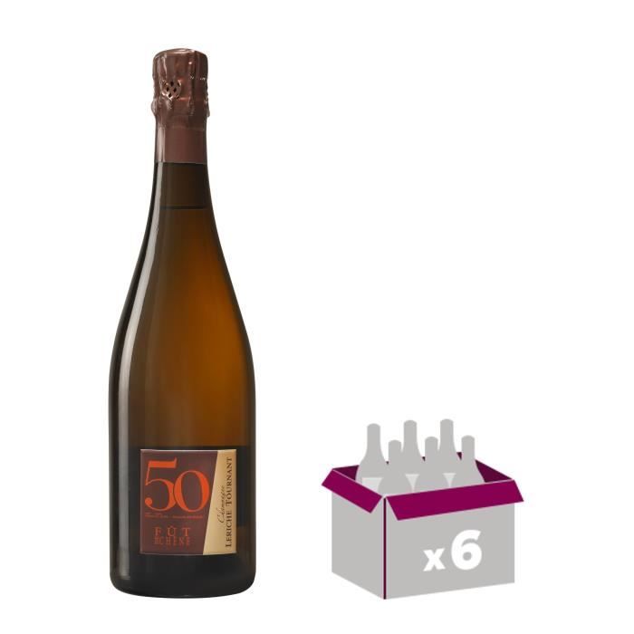 LERICHE TOURNANT 50 tout en nuances Champagne - Brut - 75 cl x 6