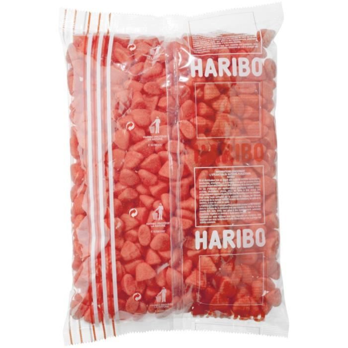 HARIBO Sac 1,5KG Tagada Fraise l'Originale