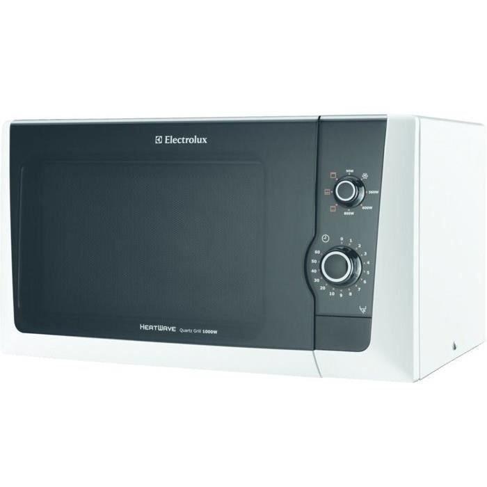 ELECTROLUX EMM21150W - Micro-ondes - 21L - 800W - Grill: 1000W - Blanc