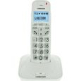Logicom Confort 150 Solo Téléphone Sans Fil Sans Répondeur Blanc Senior-0