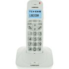 Logicom Confort 150 Solo Téléphone Sans Fil Sans Répondeur Blanc Senior