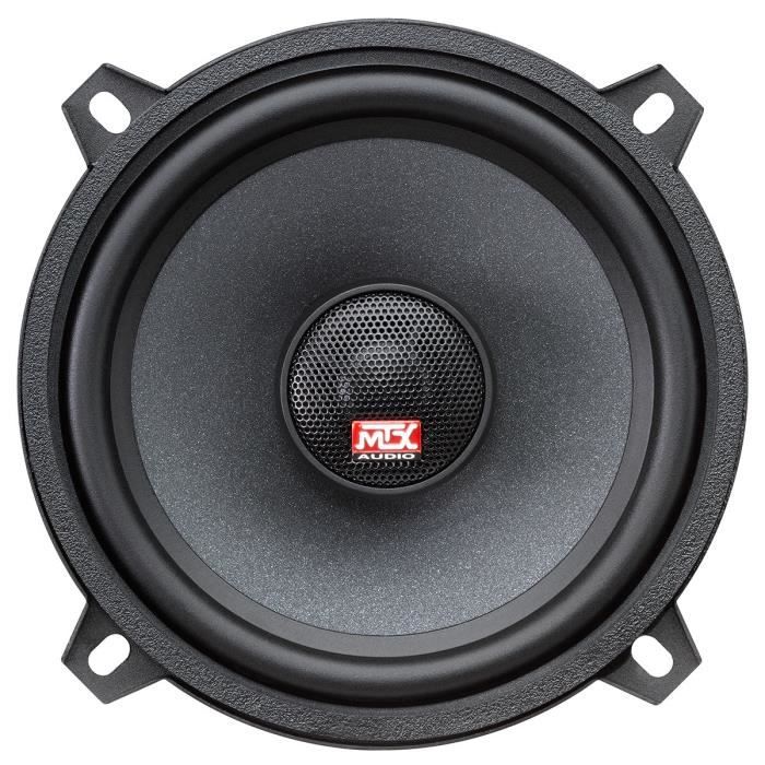 MTX TX450S Haut-parleurs Voiture Kit 2 Voies 13cm 70W RMS 4 Tweeters Néodyme 25mm Membranes Pulpe Célulose - Auto