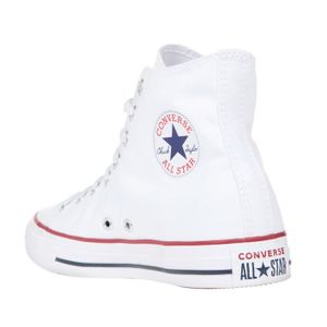 converse blanches hautes homme