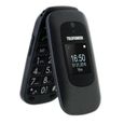 TELEFUNKEN Téléphone mobile à clapet TM 250 IZY Senior Noir-0