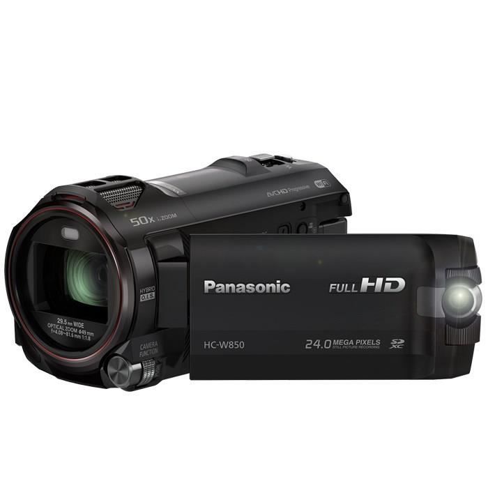 PANASONIC HC-W850 Noir Caméscope Wifi Full HD