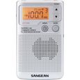 Radio portable SANGEAN DT-250 Gris - Syntoniseur de radio numérique AM/FM-0