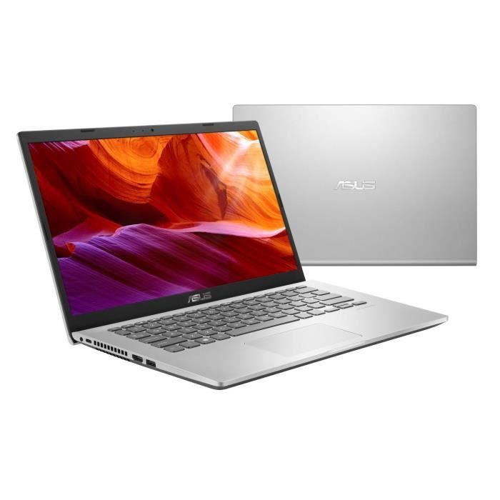 PC Portable ASUS PC portable Vivobook R409JA-EK050T 14'' FHD - Core i3-1005G1 - RAM 8Go - Stockage 512Go SSD - Windows 10 pas cher PC Portable ASUS PC portable Vivobook R409JA-EK050T 14'' FHD - Core i3-1005G1 - RAM 8Go - Stockage 512Go SSD - Windows 10 pas cher