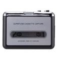 1 pc Bande à MP3 Convertisseur Portable Facile à Utiliser Rétro USB Audio Cassette Lecteur  BALADEUR-LECTEUR CD-CASSETTE QUIK2451-0