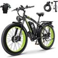 Vélo électrique KETELES K800 - 2000W - Batterie Samsung 48V-23Ah - Shimano 21 vitesses - Frein hydraulique-0