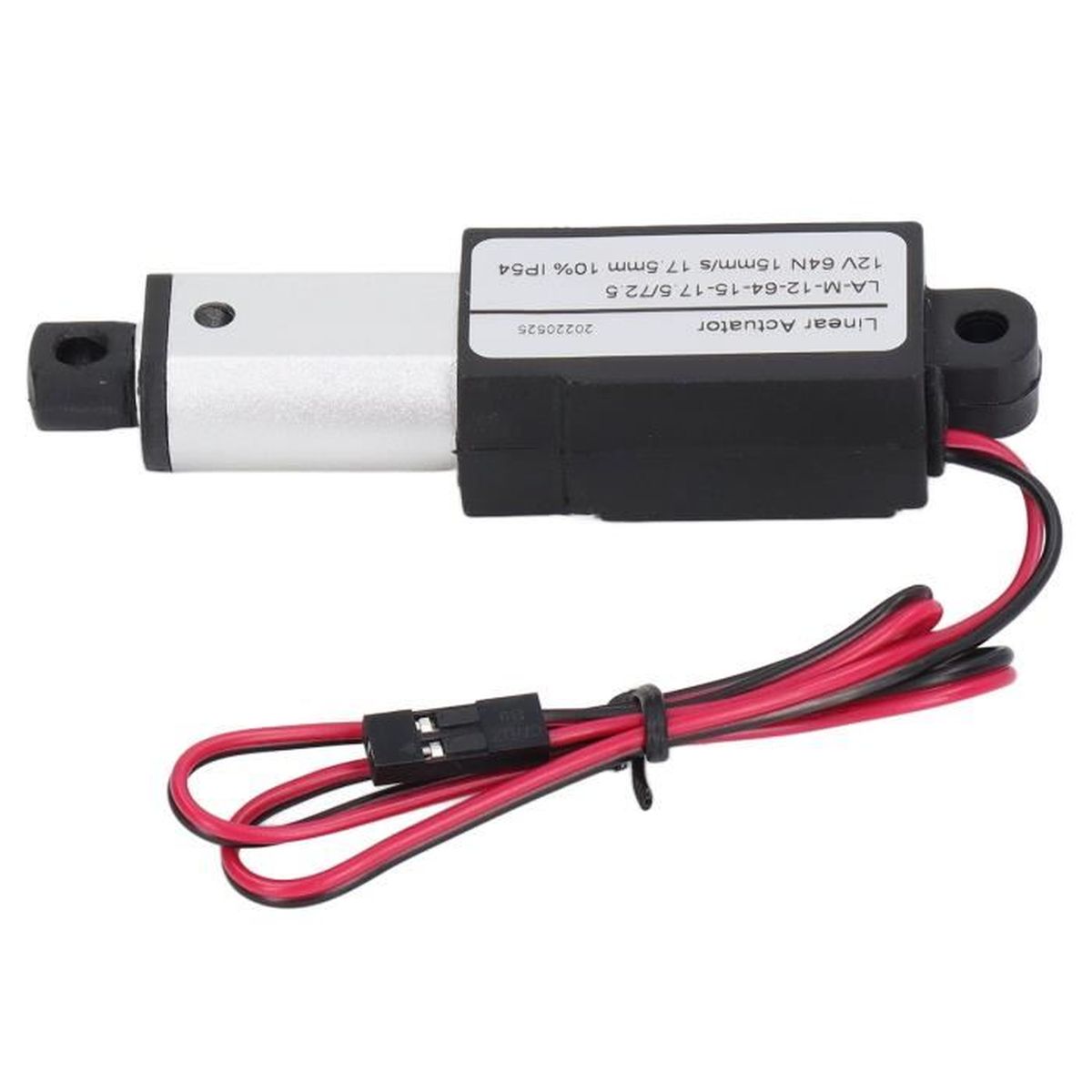 JUZ - Micro-actionneur linéaire électrique en aluminium ABS alimentation en courant continu 12V