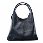 OH MY BAG Sac à main en cuir grainé italien BOSTON Noir