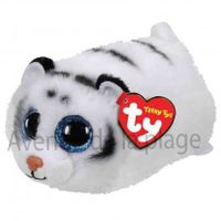 Peluche Teeny Ty Tungra le tigre blanc - TY - Collection de peluches mignonnes