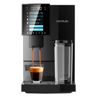 Cecotec Machine à café super-automatique compacte avec 19 bars, réservoir de lait et système Thermoblock.
