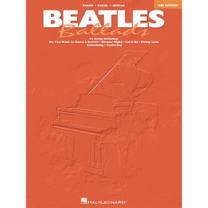 PARTITION Beatles Ballads - Second Edition, Recueil pour Pia