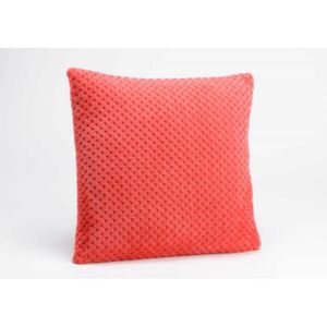 Amadeus Lot de housse+coussin en anthracite collection Damier 40x40 cm