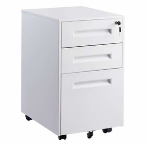 Meuble De Rangement A Tiroirs En Bois Pour Bureau Achat Vente