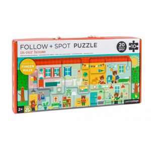 PUZZLE Puzzle & Maison de jeu 10 pièces Petit Collage - T