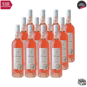 VIN ROSE Gaillac Cuvée Rosé Rosé 2021 - Lot de 12x75cl - Do