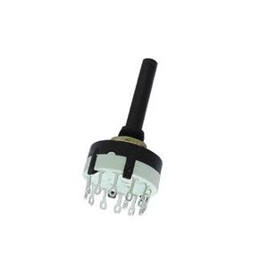 Interrupteur Sélecteur Rotatif AC 250V 5A DPDT - 8 Bornes ON-OFF-ON - Neuf Uxcell