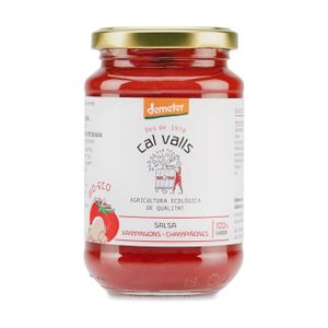 SAUCE CHAUDE CAL VALLS - Sauce tomate aux champignons Demeter 350 g