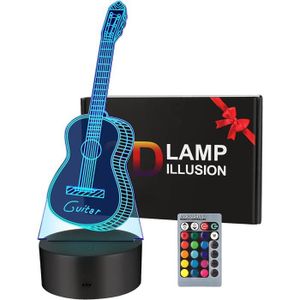 LAMPE A POSER Lampe de nuit / Guitare Lampe de chevet LED / télé